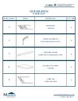 Preview for 2 page of Monarch Specialties I 1000 Assembly Instructions Manual