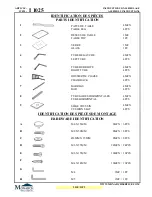 Preview for 2 page of Monarch Specialties I 1025 Assembly Instructions