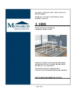 Monarch Specialties I 1030 Assembly Instructions preview