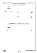 Preview for 2 page of Monarch Specialties I 1072 Assembly Instructions