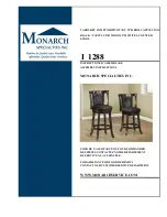 Monarch Specialties I 1288 Assembly Instructions preview