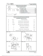 Preview for 2 page of Monarch Specialties I 1872 Assembly Instruction