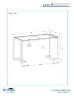 Preview for 8 page of Monarch Specialties I 2106 Assembly Instructions Manual