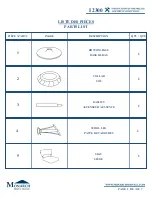 Preview for 2 page of Monarch Specialties I 2300 Assembly Instructions Manual