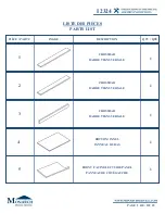 Preview for 2 page of Monarch Specialties I 2324 Assembly Instructions Manual