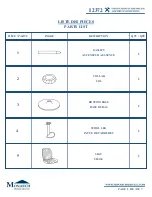 Preview for 2 page of Monarch Specialties I 2372 Assembly Instructions Manual