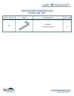 Preview for 5 page of Monarch Specialties I 2377 Assembly Instructions Manual