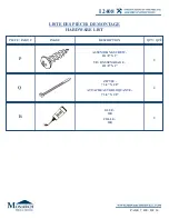 Preview for 7 page of Monarch Specialties I 2408 Assembly Instructions Manual