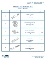 Preview for 4 page of Monarch Specialties I 2417 Assembly Instructions Manual