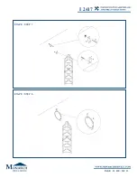 Preview for 12 page of Monarch Specialties I 2417 Assembly Instructions Manual