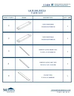 Preview for 2 page of Monarch Specialties I 2428 Assembly Instructions Manual