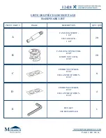 Preview for 5 page of Monarch Specialties I 2428 Assembly Instructions Manual