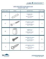 Preview for 6 page of Monarch Specialties I 2428 Assembly Instructions Manual