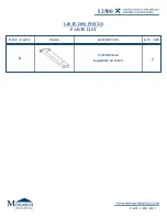 Preview for 3 page of Monarch Specialties I 2500 Assembly Instructions Manual