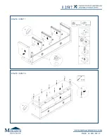 Preview for 14 page of Monarch Specialties I 2517 Assembly Instructions Manual