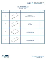 Preview for 2 page of Monarch Specialties I 2521 Assembly Instructions Manual