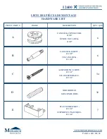 Preview for 6 page of Monarch Specialties I 2600 Assembly Instructions Manual