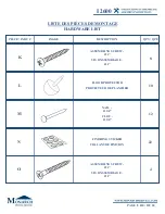 Preview for 8 page of Monarch Specialties I 2600 Assembly Instructions Manual