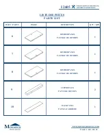 Preview for 3 page of Monarch Specialties I 2605 Assembly Instructions Manual