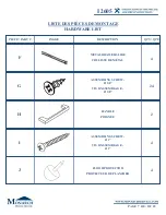 Preview for 7 page of Monarch Specialties I 2605 Assembly Instructions Manual