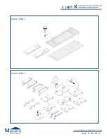 Preview for 10 page of Monarch Specialties I 2605 Assembly Instructions Manual