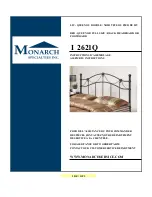 Preview for 1 page of Monarch Specialties I 2621Q Assembly Instructions