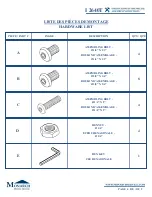 Preview for 4 page of Monarch Specialties I 2640T Assembly Instructions Manual