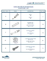 Preview for 6 page of Monarch Specialties I 2695 Assembly Instructions Manual