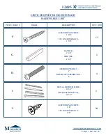 Preview for 7 page of Monarch Specialties I 2695 Assembly Instructions Manual