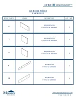 Preview for 3 page of Monarch Specialties I 2709 Assembly Instructions Manual