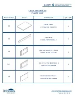 Preview for 4 page of Monarch Specialties I 2709 Assembly Instructions Manual