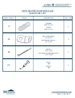 Preview for 11 page of Monarch Specialties I 2709 Assembly Instructions Manual