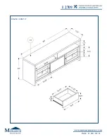 Preview for 21 page of Monarch Specialties I 2709 Assembly Instructions Manual