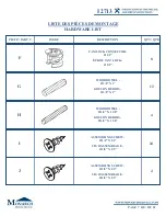 Preview for 7 page of Monarch Specialties I 2713 Assembly Instructions Manual