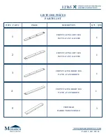 Preview for 2 page of Monarch Specialties I 2765 Manual