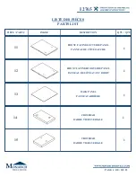 Preview for 4 page of Monarch Specialties I 2765 Manual