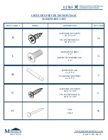 Preview for 8 page of Monarch Specialties I 2765 Manual