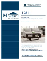 Preview for 1 page of Monarch Specialties I 2811 Assembly Instructions Manual