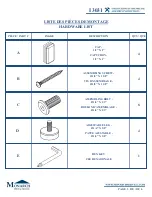 Preview for 3 page of Monarch Specialties I 3031 Assembly Instructions Manual