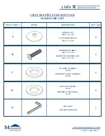 Preview for 3 page of Monarch Specialties I 3054 Assembly Instructions Manual