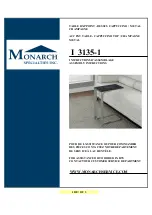 Preview for 1 page of Monarch Specialties I 3135-1 Assembly Instructions