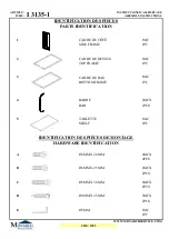 Preview for 2 page of Monarch Specialties I 3135-1 Assembly Instructions