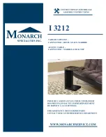 Preview for 1 page of Monarch Specialties I 3212 Assembly Instructions Manual