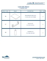 Preview for 5 page of Monarch Specialties I 3250 Assembly Instructions Manual