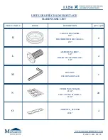 Preview for 8 page of Monarch Specialties I 3250 Assembly Instructions Manual