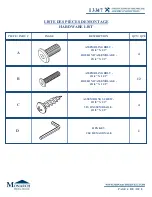 Preview for 4 page of Monarch Specialties I 3347 Assembly Instructions Manual