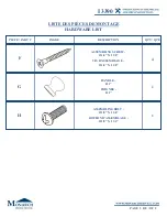 Preview for 5 page of Monarch Specialties I 3390 Assembly Instructions Manual