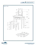 Preview for 9 page of Monarch Specialties I 3390 Assembly Instructions Manual