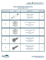 Preview for 5 page of Monarch Specialties I 3464 Assembly Instructions Manual