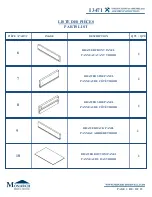 Preview for 3 page of Monarch Specialties I 3471 Assembly Instructions Manual